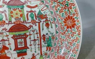 逸风网古玩科普｜明万历五彩人物大盘，市场仿品重灾区，藏家务必警惕