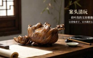 巧夺天工，木荷藏韵——清代木雕荷叶荷莲文房洗赏析