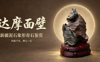 戈壁泥石《达摩祖师》：一石藏禅意，万古悟初心