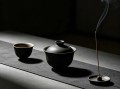 禅意静定茶席｜空灵独饮茶席