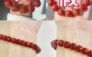 南红朱砂点鉴定，天然矿点特征与人工仿点区别