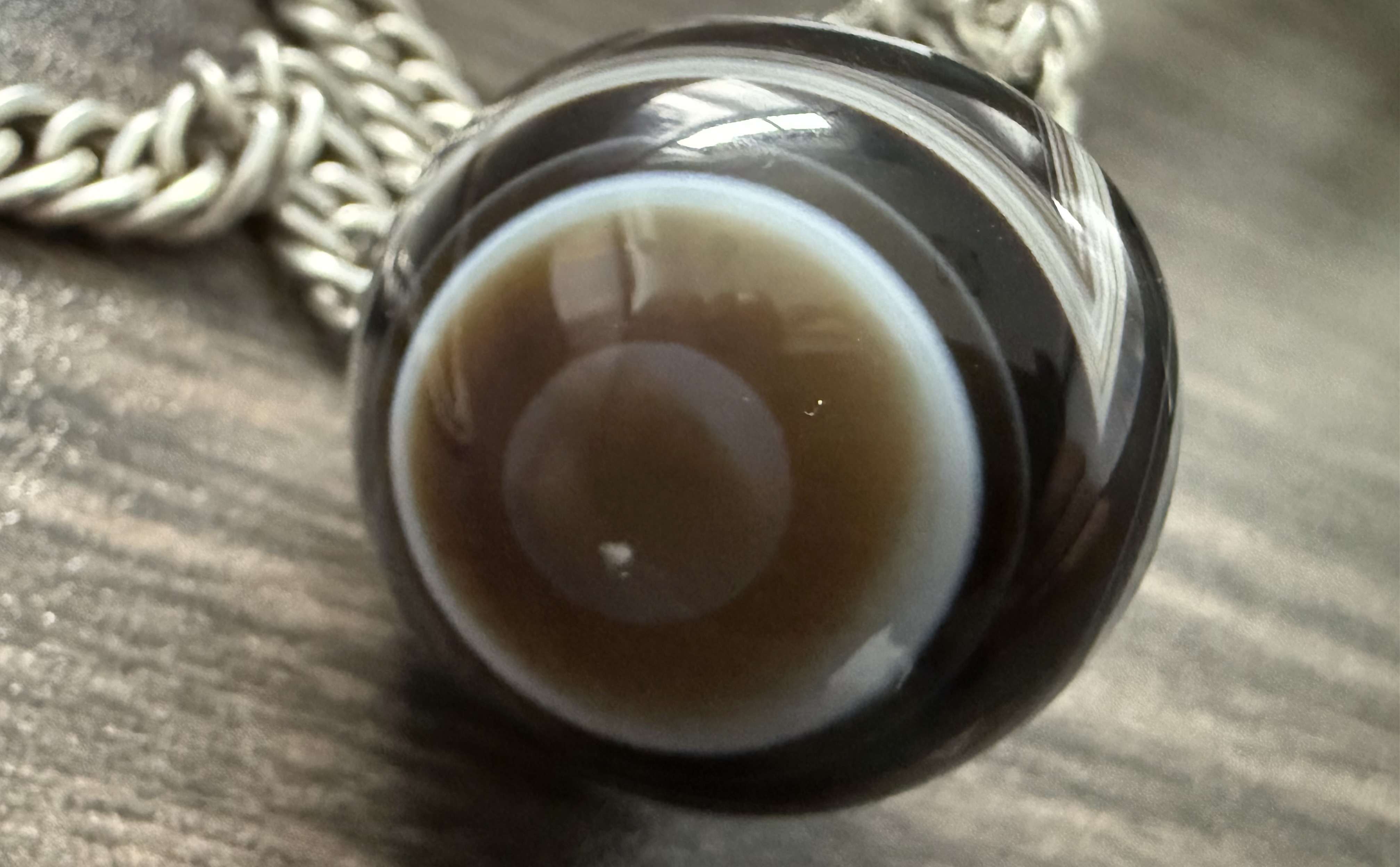 天然三眼缠丝天师珠