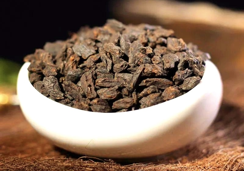 老茶头冲泡过程