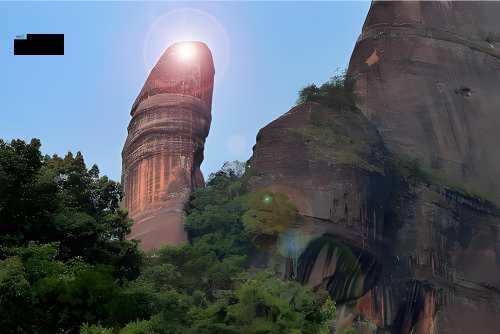 阳元石与阴元石：丹霞天地阴阳奇石，藏于山川的亿年自然瑰宝
