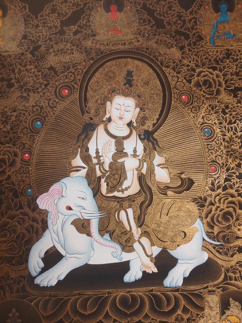 明代宫廷御制唐卡艺术特征与鉴赏鉴别要点