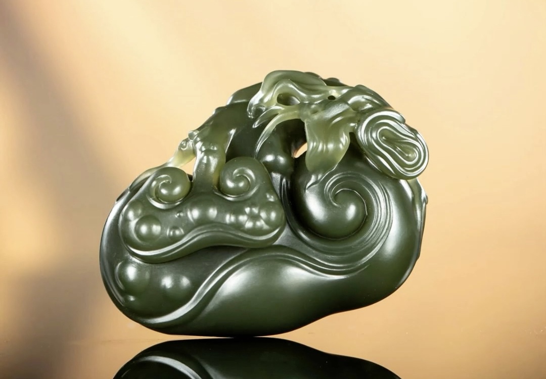 青玉色调分级，塔青黑青、且末蓝、沙枣青、浅青玉、灰青玉价值拆解