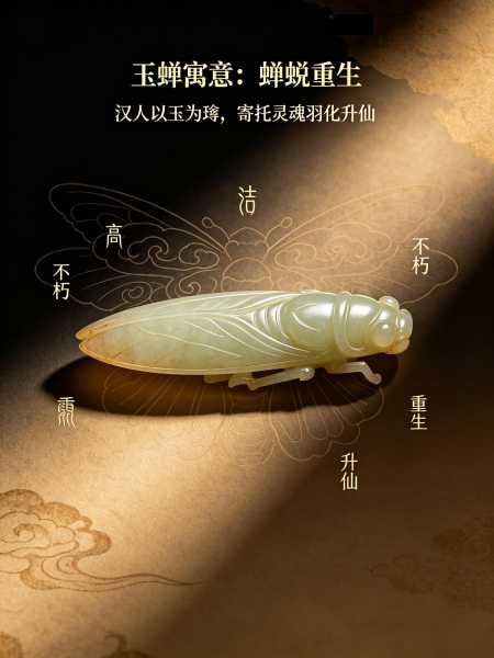 一刀藏千秋：读懂汉八刀玉蝉，对比商汉治玉工艺之辨