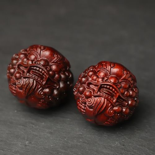 红木手把件盘玩前后对比 养浆完整周期