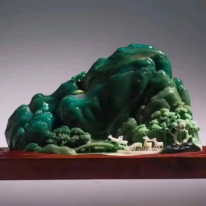 独山玉产地与色系科普：南阳独山唯一矿脉，五色料子优劣区分