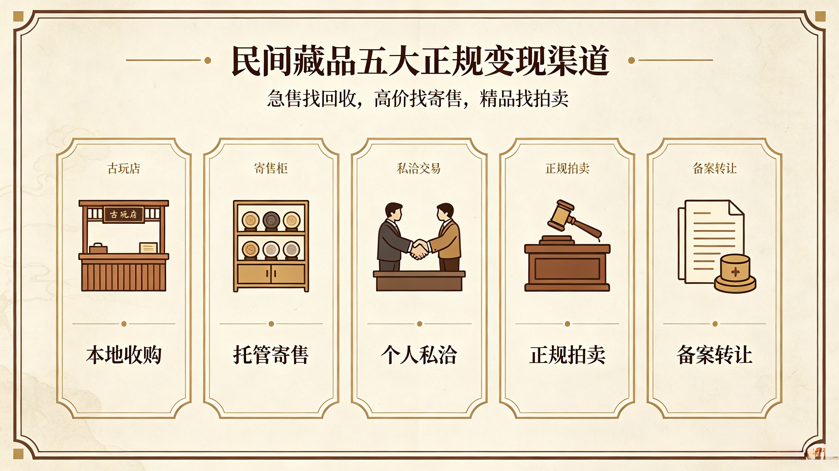 2026民间藏品五大正规变现渠道（实测有效、零套路）