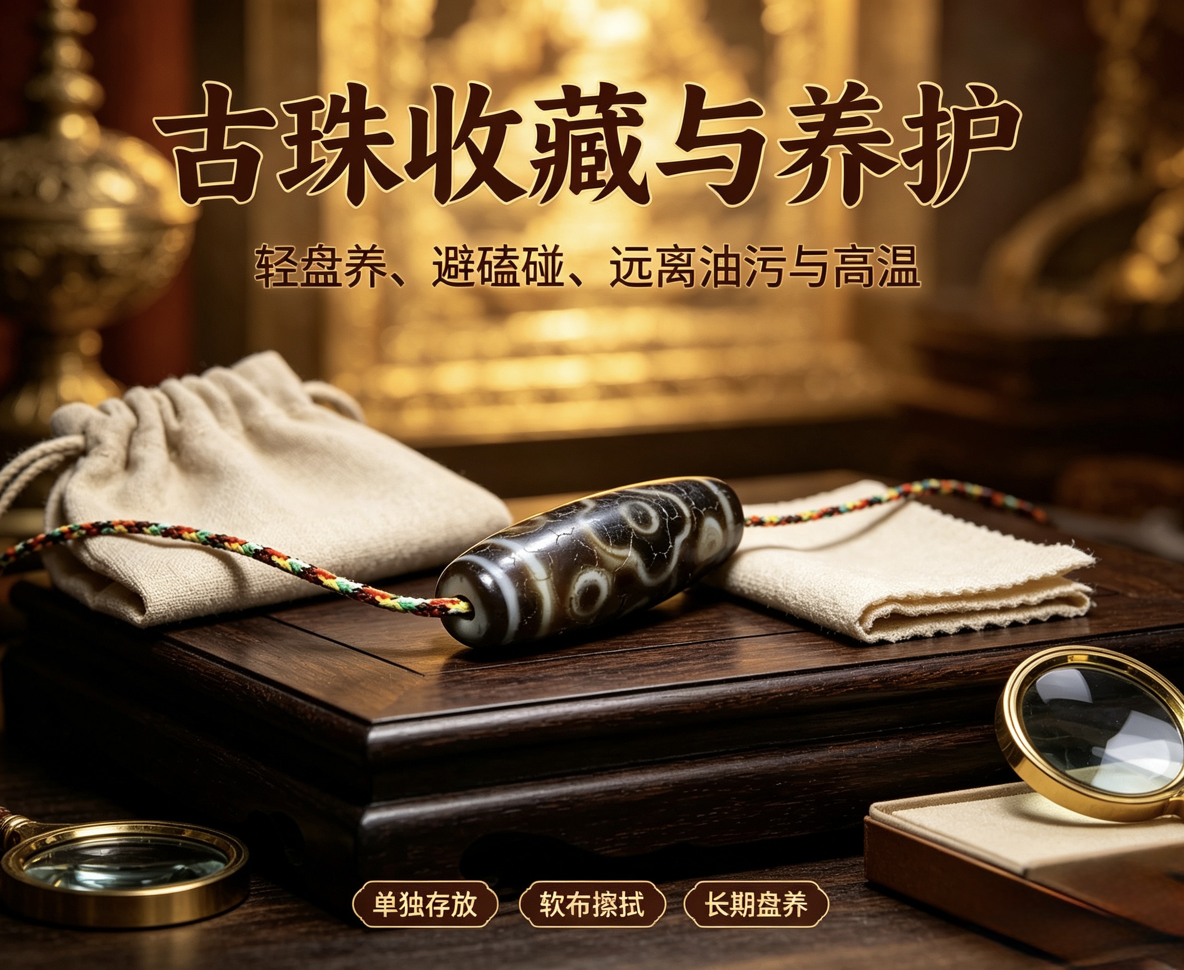 千年至纯十一眼天珠：圣珠藏万象，十一眼的信仰与收藏鉴赏