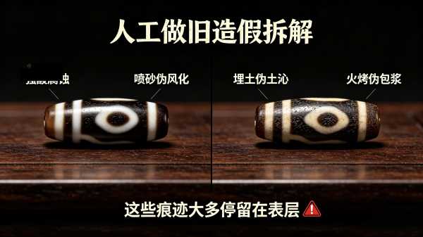 市场乱象深度拆解——近代仿珠冒充至纯天珠的常见套路