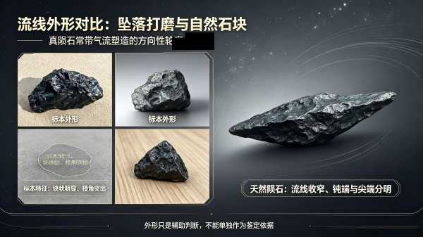 真假陨石鉴别全解：熔壳、气印是核心辨伪标尺