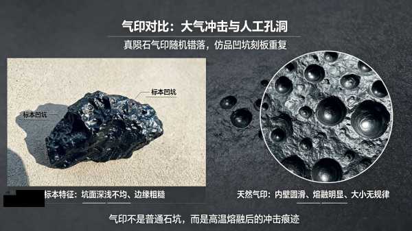 真假陨石鉴别全解：熔壳、气印是核心辨伪标尺