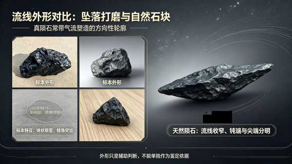 真假陨石鉴别全解：熔壳、气印是核心辨伪标尺