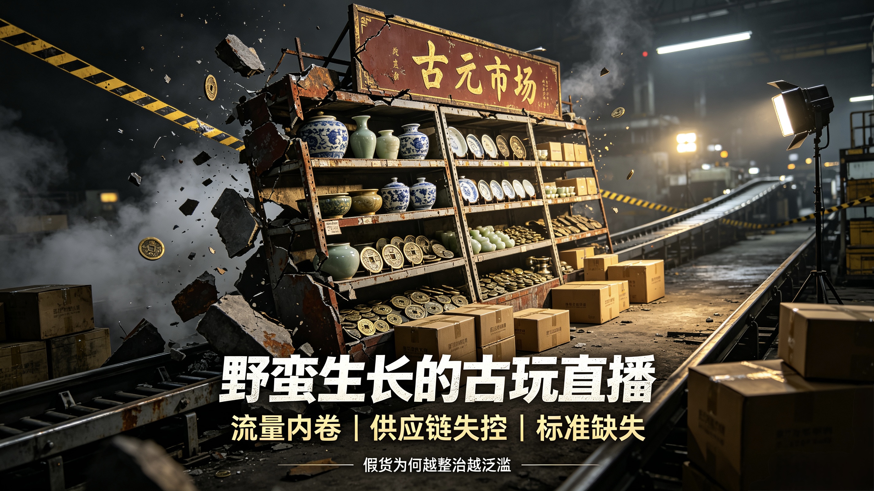 野蛮生长乱象丛生！深挖古玩直播假货泛滥的行业病根