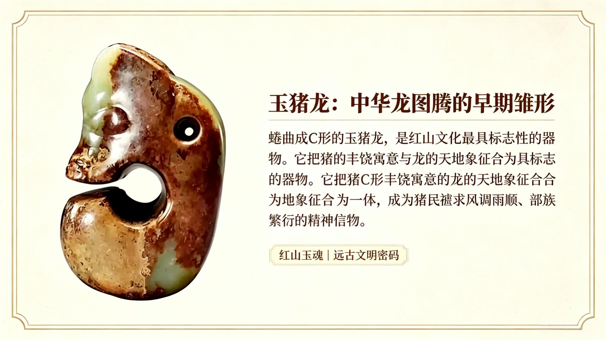 红山文化玉猪龙