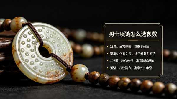 男人必懂：项链珠串颗数暗藏的人生寓意