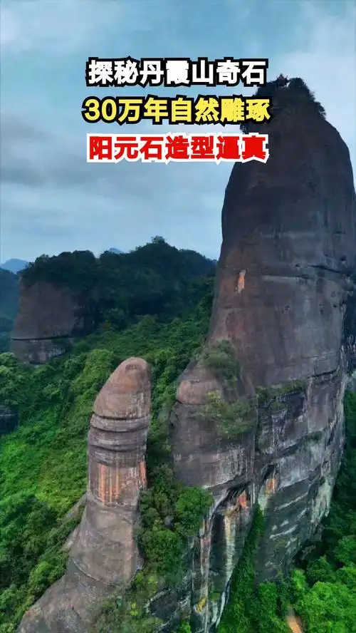 丹霞阳元石：大自然雕琢的顶级象形观赏奇石