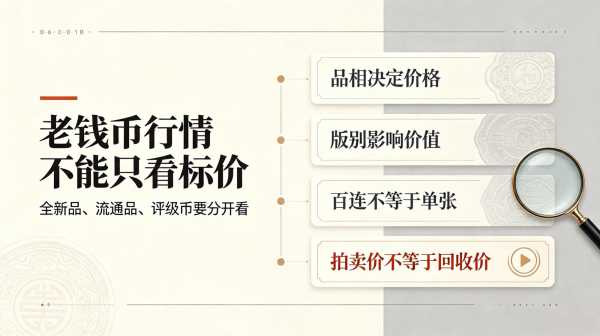 老钱币网传行情图综合辨伪文稿（硬币+纸币合集）