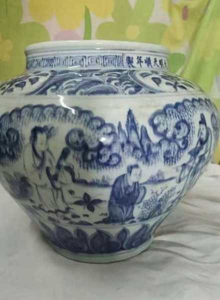 逸风网古玩科普｜明代青花带款大罐避坑❗别被“大明XX年制”忽悠