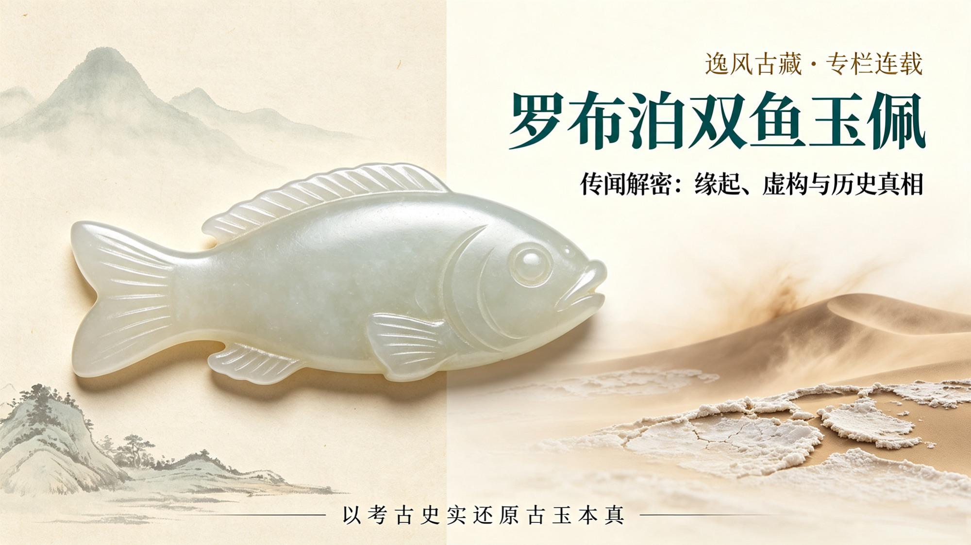 【逸风古藏·上篇 传闻解密】 罗布泊双鱼玉佩：全网神秘传说的缘起、虚构与历史真相