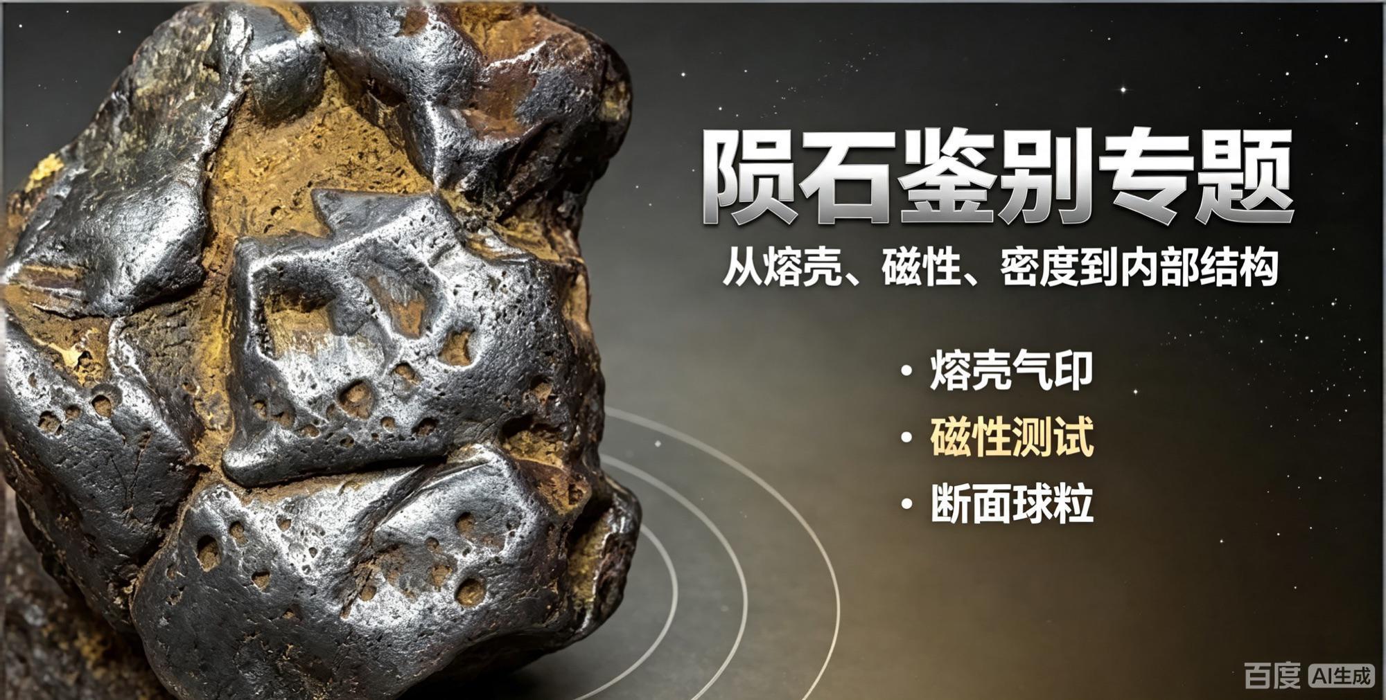 陨石和普通石头完整鉴别方法