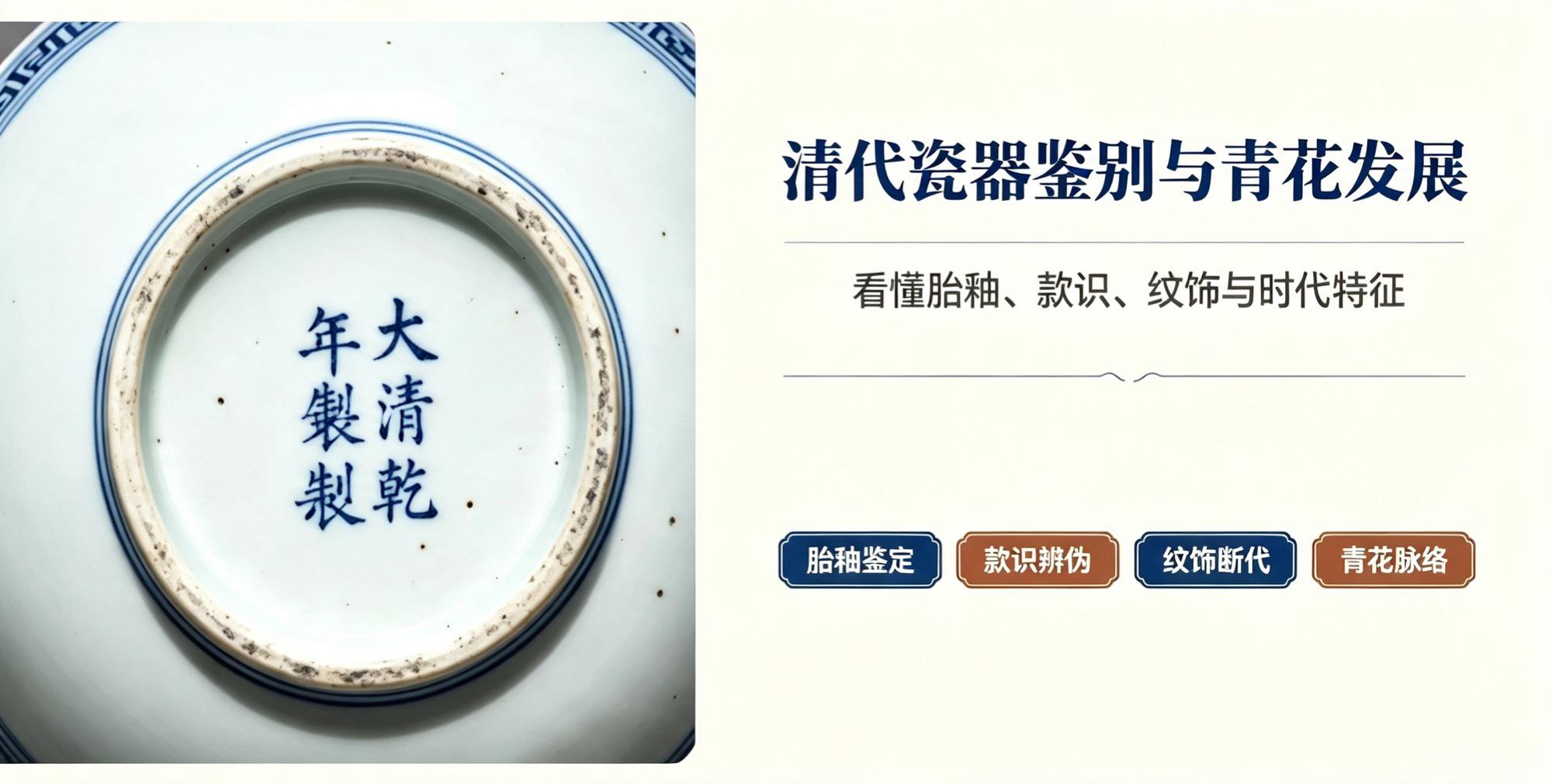 清代瓷器综合鉴别技法（含款识专项鉴别）