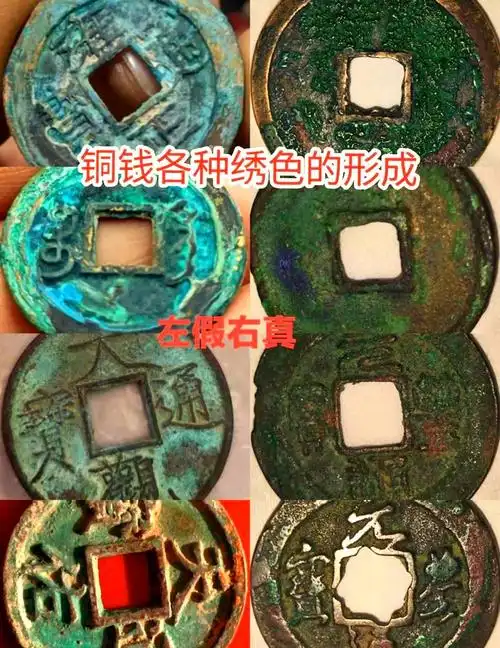 古钱币收藏鉴赏：老铜钱包浆、穿口、磨损鉴别技巧