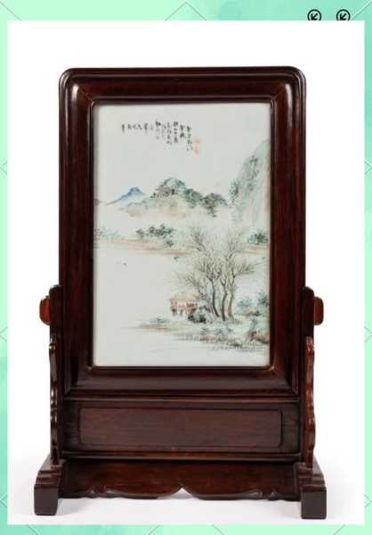 清末民初浅绛彩瓷，文人瓷画的最后辉煌
