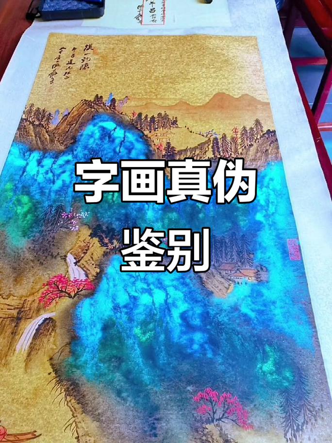 手绘与印刷字画分辨，新手最实用鉴别技巧