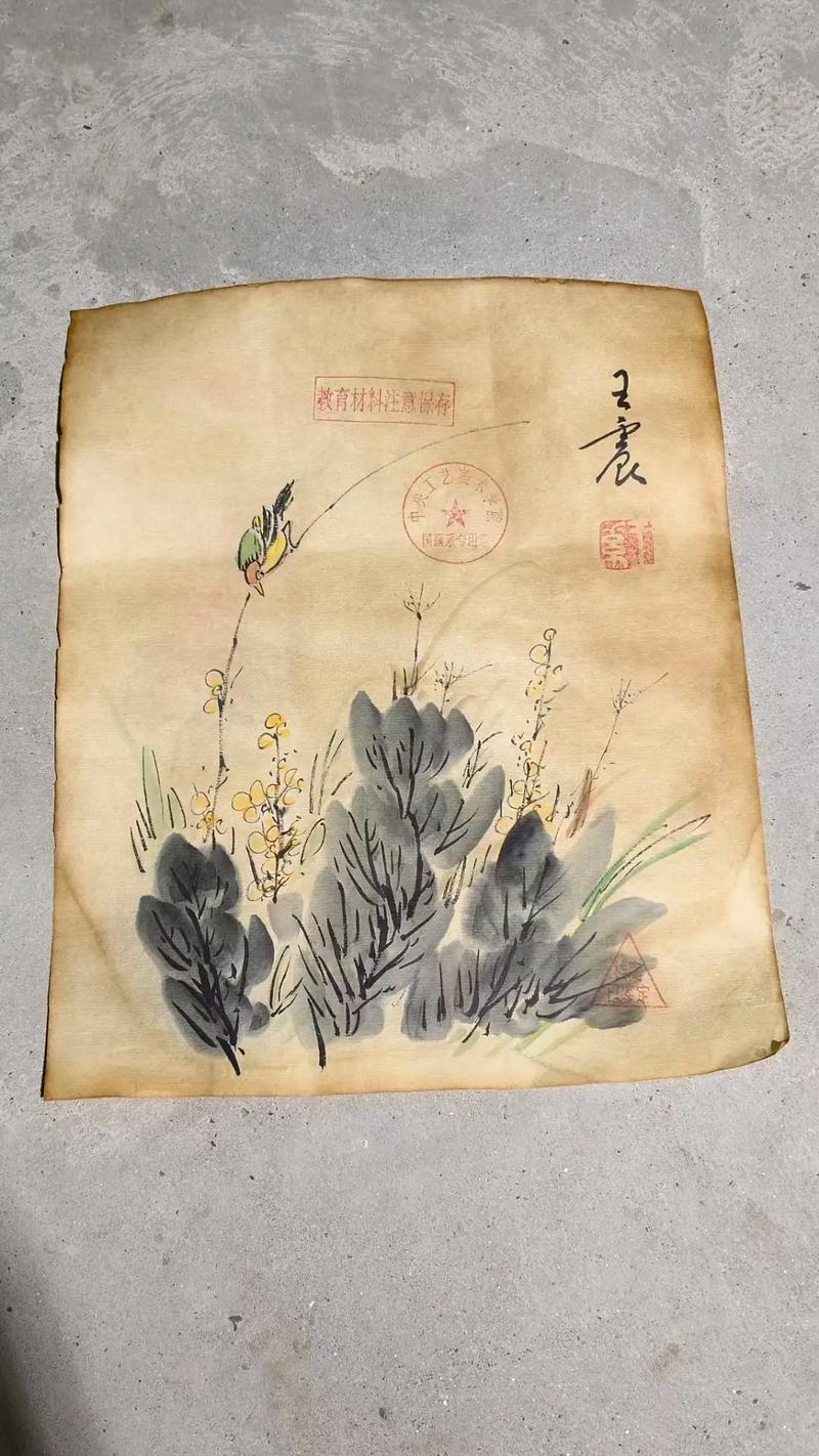 手绘与印刷字画分辨，新手最实用鉴别技巧