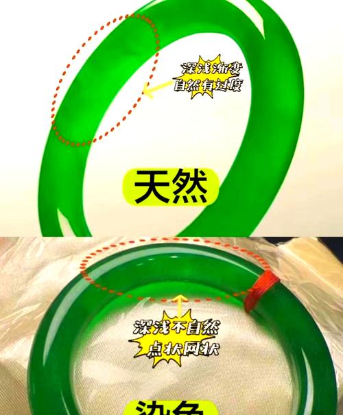 独山玉多色特征辨识，天然交织色带与人工染色的核心破绽