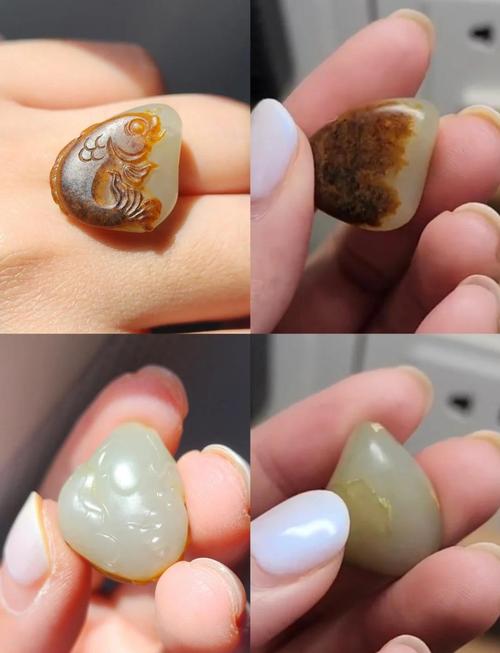 老和田玉传世包浆,百年氧化皮壳与速成做旧质感区别 老和田玉传世包浆,百年氧化皮壳与速成做旧质感区别
