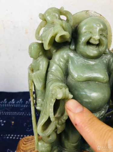 古岫玉雕工断代鉴别，传统手工老刀工与现代机械雕工差异