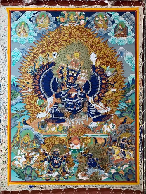 唐卡悬挂注意事项,温湿度把控保护唐卡画面 唐卡悬挂注意事项,温湿度把控保护唐卡画面