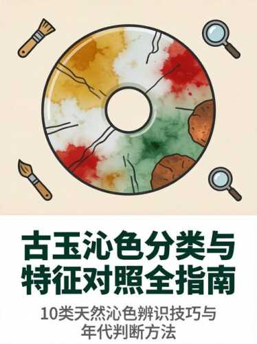古玉沁色科普，天然沁色的形成与特征讲解